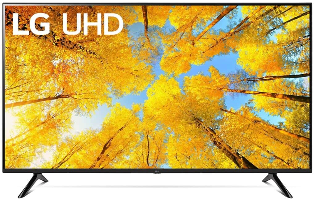 LG 55-Inch Class UQ7570 Series 4K Smart TV, AI-Powered 4K, Cloud Gaming (55UQ7570PUJ, 2022), Black